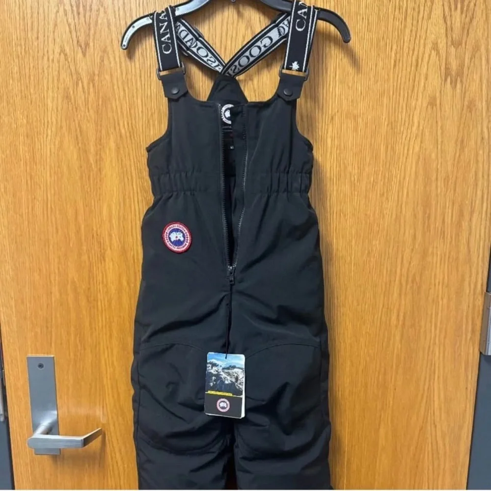 Canada Goose Kids Black Overalls - Picture 1 of 9